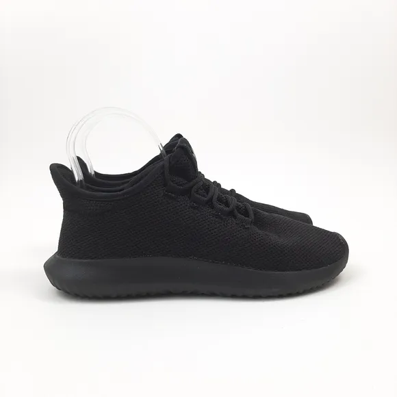 Adidas Tubular Shadow Sneakers Black Lace Up Size 6.5