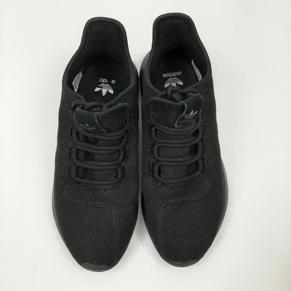 Adidas Tubular Shadow Sneakers Black Lace Up Size 6.5