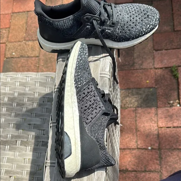 Adidas Ultra Boost Charcoal Knit Sneakers