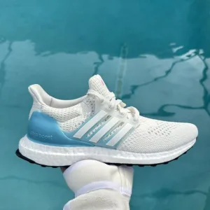 Adidas UltraBoost 1.0 Low White Preloved Blue Women's Running Shoes HQ6440