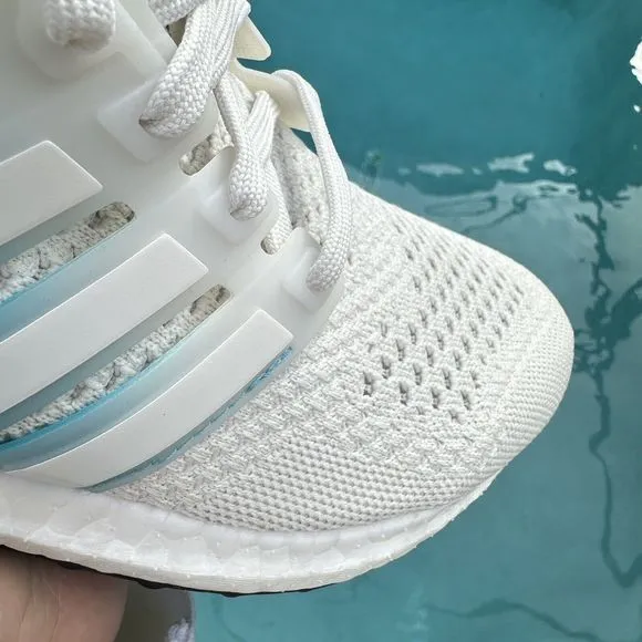 Adidas UltraBoost 1.0 Low White Preloved Blue Women's Running Shoes HQ6440
