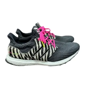 Adidas Ultraboost DNA Faux Zebra Print Hair Men's Sneakers Size 11.5