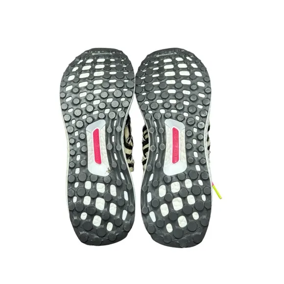 Adidas Ultraboost DNA Faux Zebra Print Hair Men’s Sneakers Size 11.5