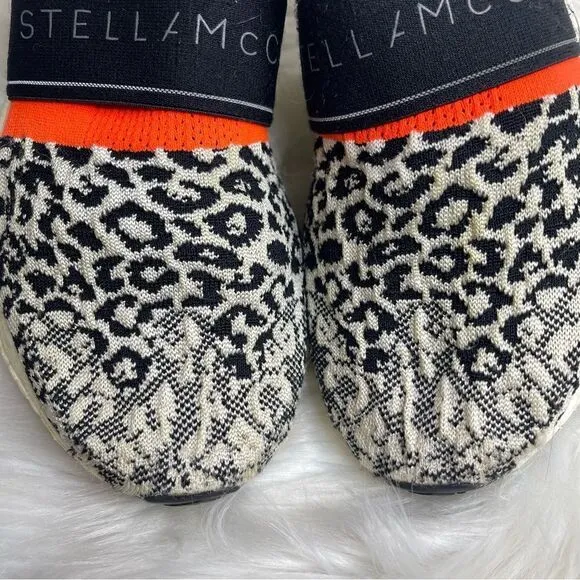 Adidas x Stella McCartney Ultraboost Leopard Print Knit Sneakers 7