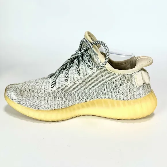 Adidas x YEEZY Boost 350 V2 &quot;Lundmark&quot; Grey Knit Fabric Men’s Sneaker Size 7 1/2