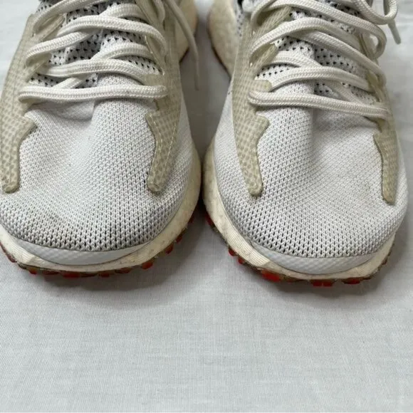 Adidas Y-3  Yohji Yamamoto  White/Black Ratio Racer Knit Sneakers Sz 6.5 Lace-Up