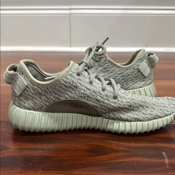 Adidas Yeezy Boost 350 Gray Knit Sneakers Men’s Size 7
