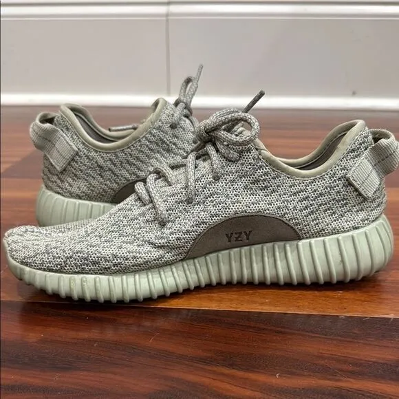 Adidas Yeezy Boost 350 Gray Knit Sneakers Men’s Size 7