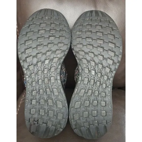 Adidas Boys Rapidarun Knit Athletic Running Shoes Sneakers Size 6