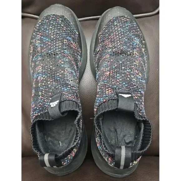 Adidas Boys Rapidarun Knit Athletic Running Shoes Sneakers Size 6