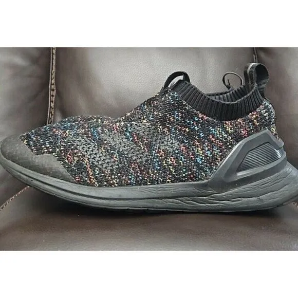 Adidas Boys Rapidarun Knit Athletic Running Shoes Sneakers Size 6