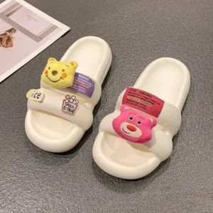Adorable Pillow Slides Anti-Slip Sandals Ultra Soft Slippers Indoor Outdoor Shoe