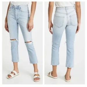 Agolde Riley Jeans Clear Skies