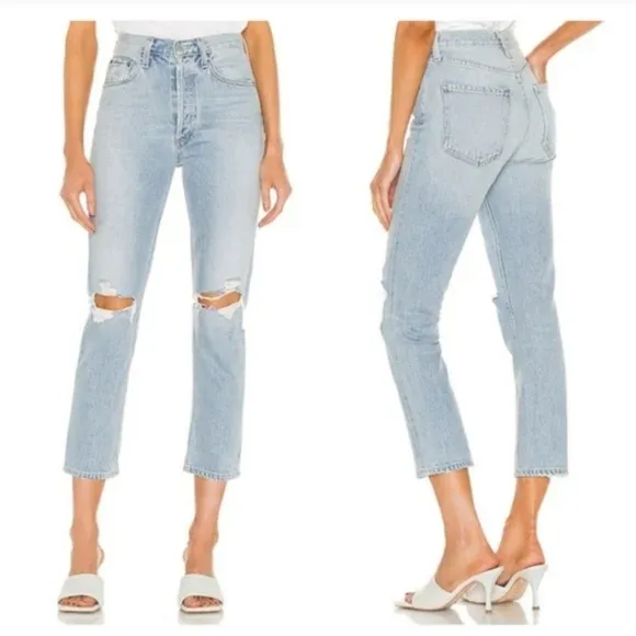 Agolde Riley Jeans Clear Skies