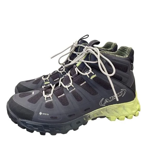 AKU Selvatica Mid GTX Gore Tex Hiking Boots Size 6 Navy Outdoor Lace Up Women's