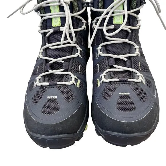 AKU Selvatica Mid GTX Gore Tex Hiking Boots Size 6 Navy Outdoor Lace Up Women's