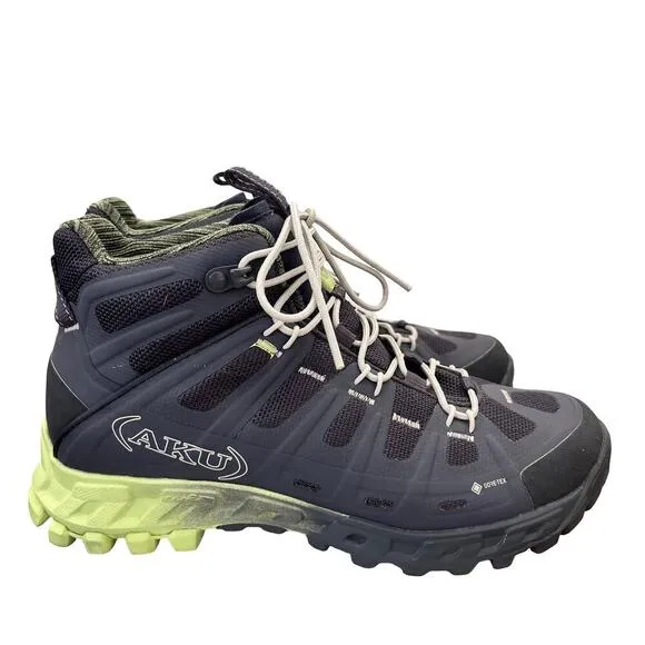 AKU Selvatica Mid GTX Gore Tex Hiking Boots Size 6 Navy Outdoor Lace Up Women's