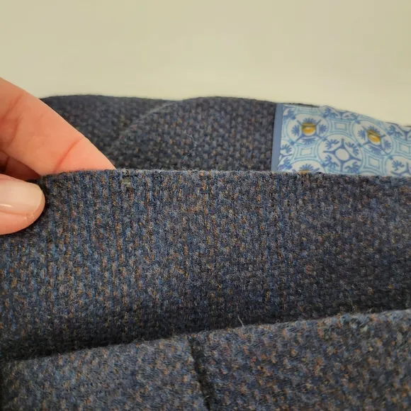Alan Flusser 100% Wool Mens Blazer Jacket Sz M NWOT
