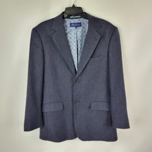 Alan Flusser 100% Wool Mens Blazer Jacket Sz M NWOT