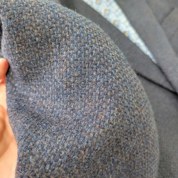 Alan Flusser 100% Wool Mens Blazer Jacket Sz M NWOT