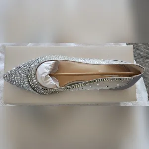 ALEX MARIE Jewel Point Toe Flats NWT