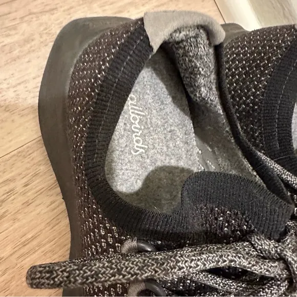 Allbird Black GrayKnit Sneakers