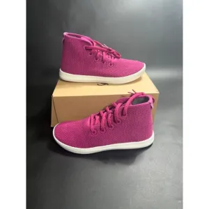 Allbird NIB Tree Topper Knit High Top Sneakers in Pink Size 7