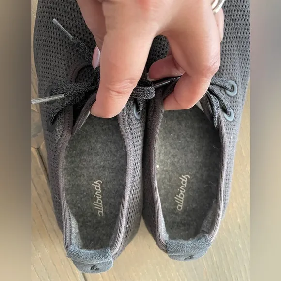 Allbirds Black Sneakers Lightweight Knit Design