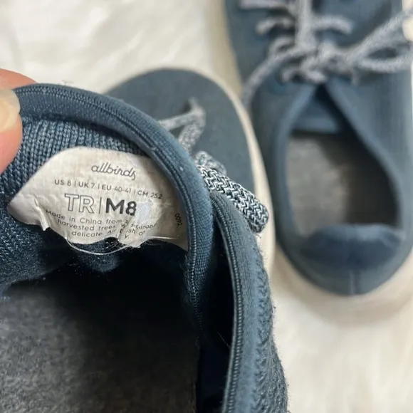 Allbirds Blue Knit Sneakers