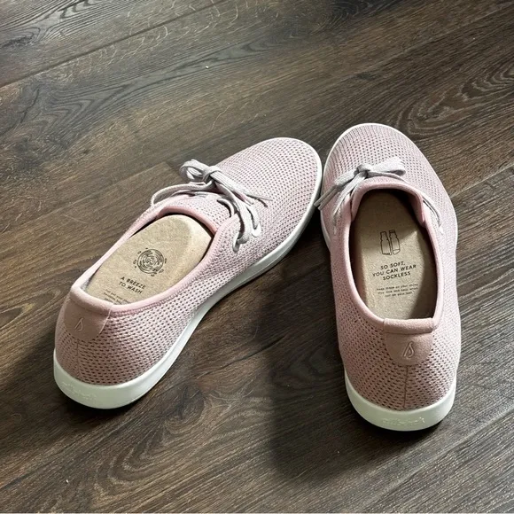 Allbirds Pink Sneakers Lightweight Knit Design