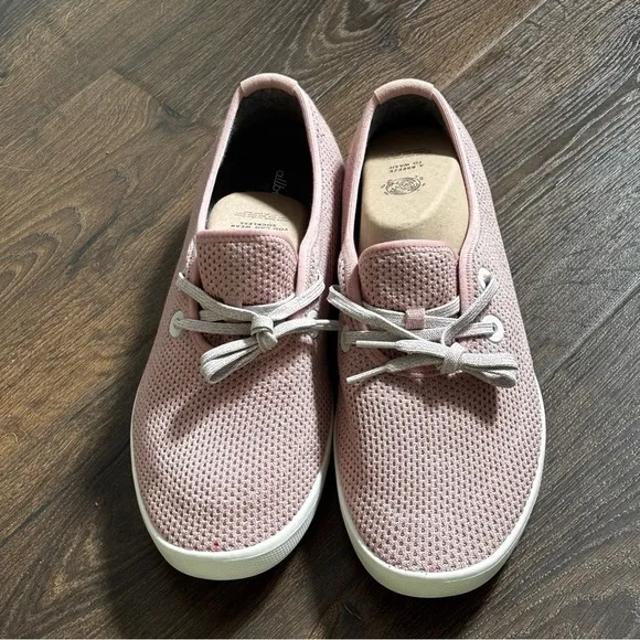 Allbirds Pink Sneakers Lightweight Knit Design