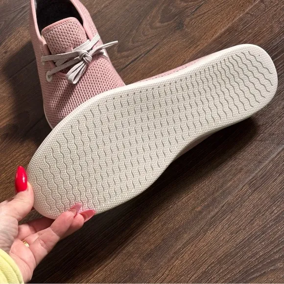 Allbirds Pink Sneakers Lightweight Knit Design