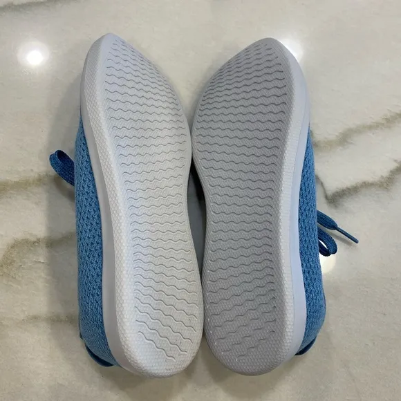 Allbirds Sneakers Size 5 Blue Knit Tree Skippers NWOB