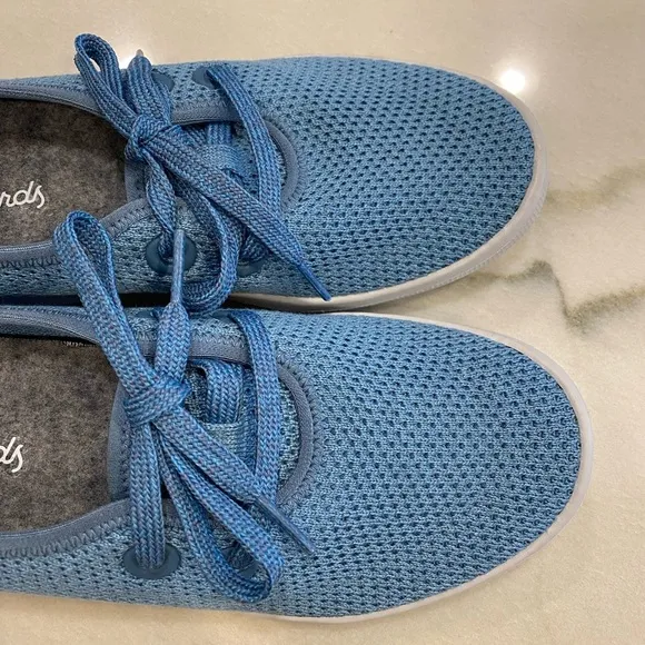 Allbirds Sneakers Size 5 Blue Knit Tree Skippers NWOB