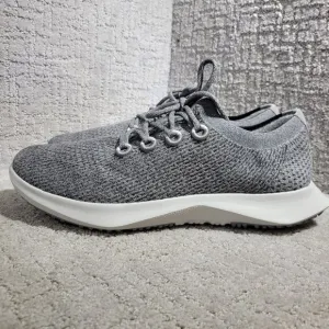 Allbirds Tree Dasher 2 Lt. Men's Size 14 US Gray Knit Lace Up Running Sneakers