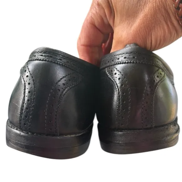 Allen Edmonds Bridgeton Black Kiltie Tassel Loafers Size 11.5 Brogues