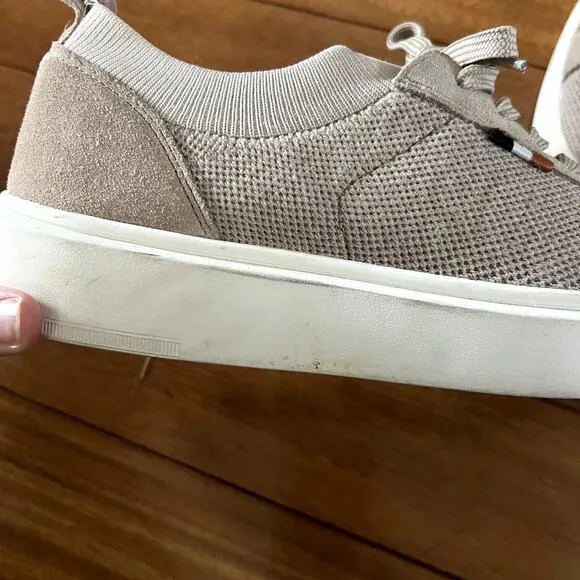 Allen Edmonds Light Brown Oliver Knit Sneakers Size 9 Men's