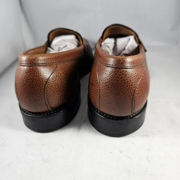 Allen Edmonds Men's Hamilton Tan Dress Shoes Size 5.5E Made In U.S.A
