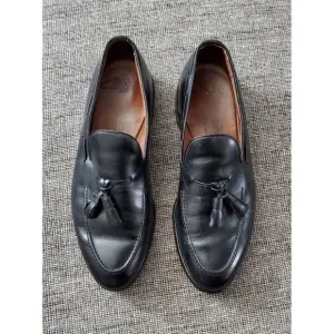 Allen Edmonds Men's Saratoga Black Slip On Loafers W/Tassels Size 8.5 D