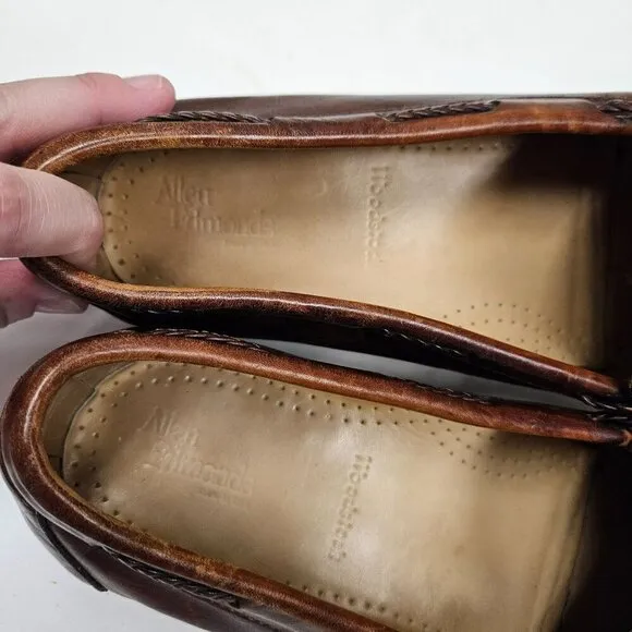 Allen Edmonds Mens Woodstock Leather Tassel Slip On Loafers Made USA 11.5 D