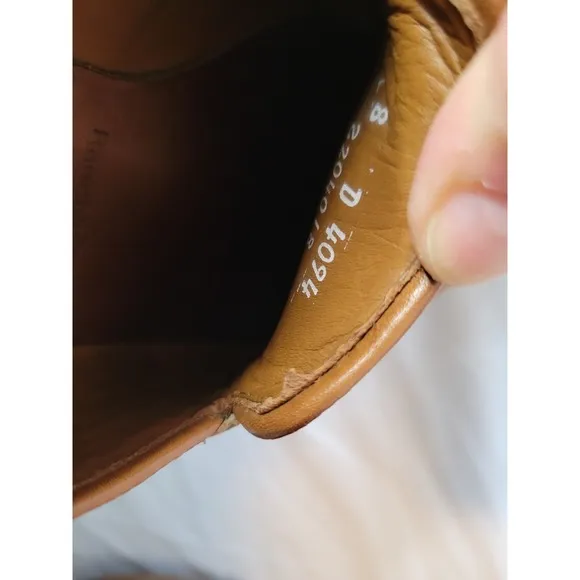 Allen Edmonds Randolph Brown Tan Leather Penny Loafers Mens Size 8