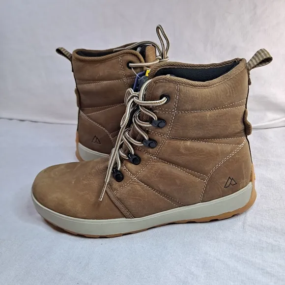 Alpine Design Kamik Men's Ezra Tan Boots Tan Waterproof Insulated Size 8