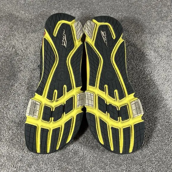 Altra Provision 2 A1544-2 Zero Drop Black Yellow Athletic Running Shoes Men's 13