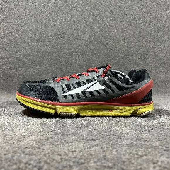 Altra Provision 2 A1544-2 Zero Drop Black Yellow Athletic Running Shoes Men's 13
