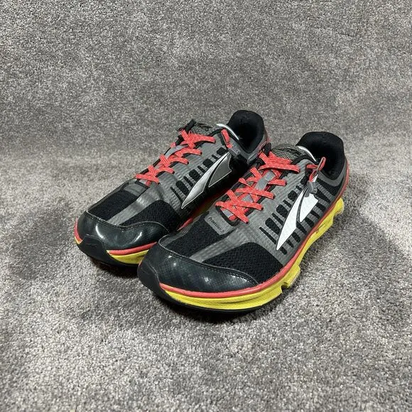 Altra Provision 2 A1544-2 Zero Drop Black Yellow Athletic Running Shoes Men's 13