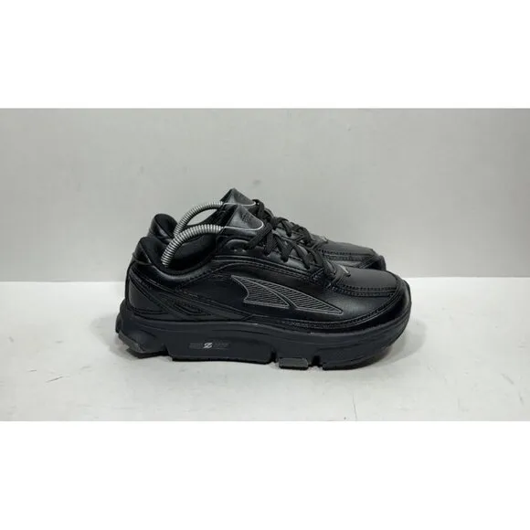 Altra Provision Walk Black Leather Women's Size 5.5 Running Shoes Sneakers