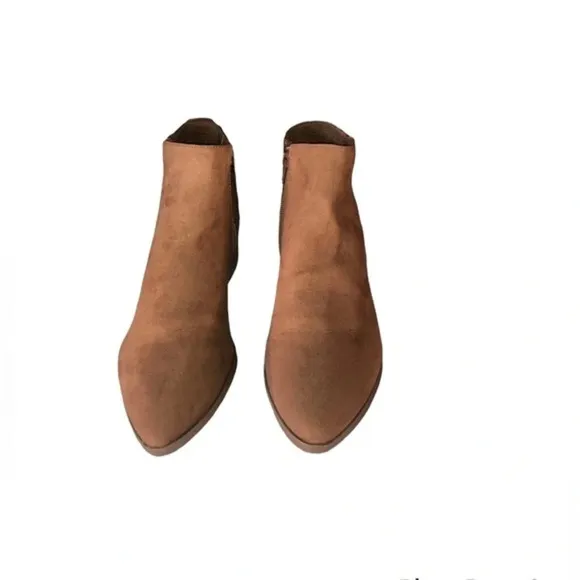 American Rag Women's Tori Fabric Pointed Toe Ankle Fashion Boots Brown Size 11 M