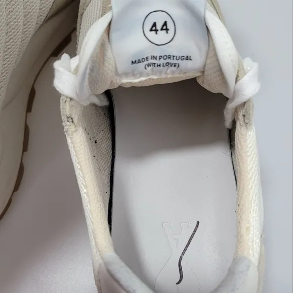 AMI Paris Low-Top Sneakers White Men's EU 44/US 11 $465