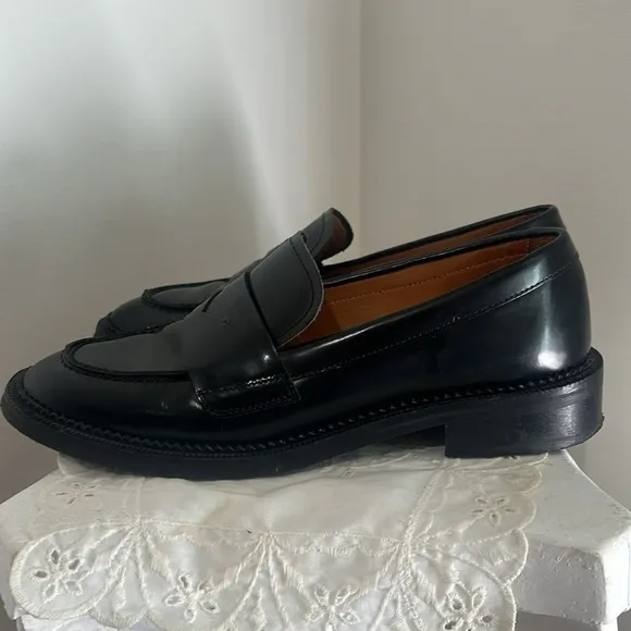&amp; Other Stories Classic Black Penny Loafer 39