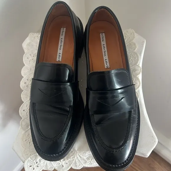 &amp; Other Stories Classic Black Penny Loafer 39